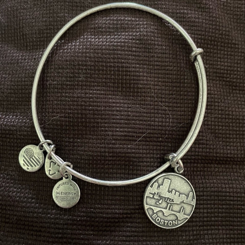 Alex and Ani Boston Charm Bangle Bracelet